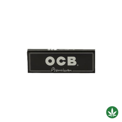 OCB Premium Black Rolling Paper - 1-1/4"