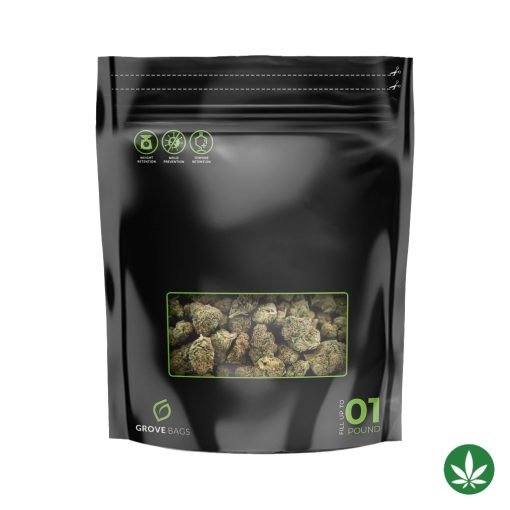 Grove Bags TerpLoc Windowed Pouch - 1lb - Image 2