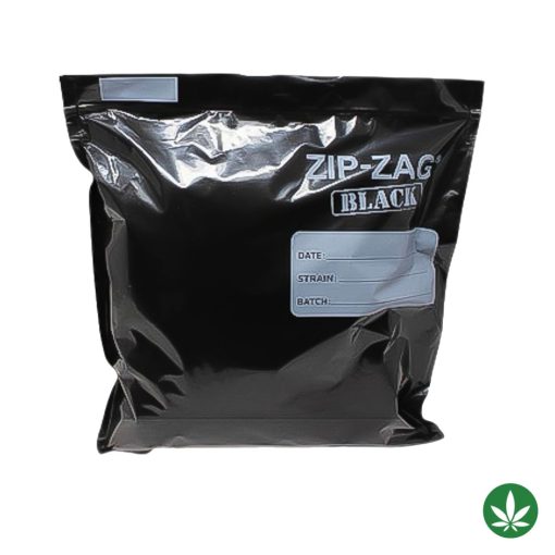 Zip Zag Black Bag (1/2 Pound)