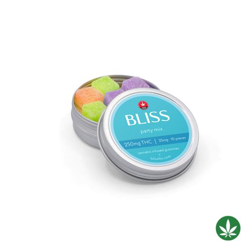 Bliss Edibles Infused Gummies (250mg THC)