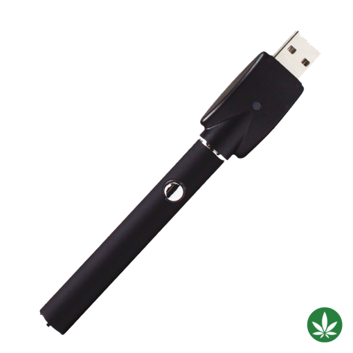 510 Lithium Vape Battery and USB Charger 400mAh - Black