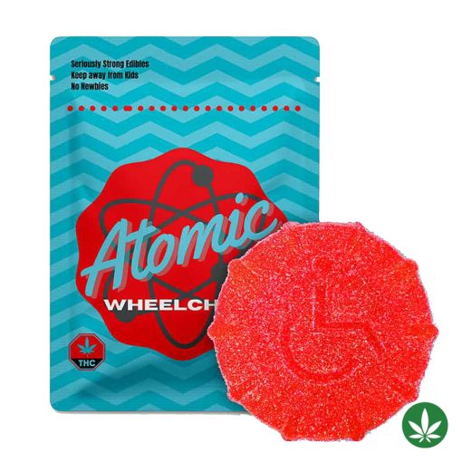 Atomic Wheelchair Puck Gummies (1000mg THC) - Image 2