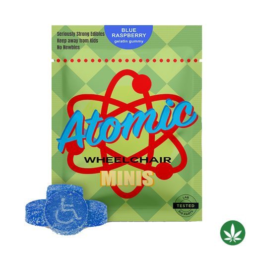 Atomic Wheelchair Mini Gummies (400mg THC) - Image 2