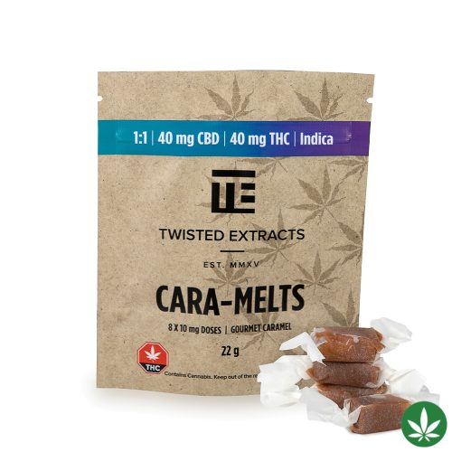 Twisted Extracts 1:1 Cara-Melts (40mg THC + 40mg CBD) - Image 2