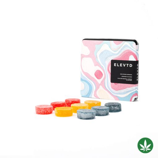ELEVTD CBD Gummies Assorted (270mg CBD)