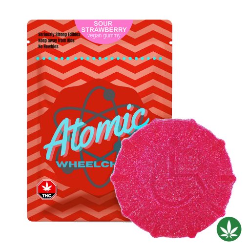 Atomic Wheelchair Puck Gummies (5000mg THC) - Image 2