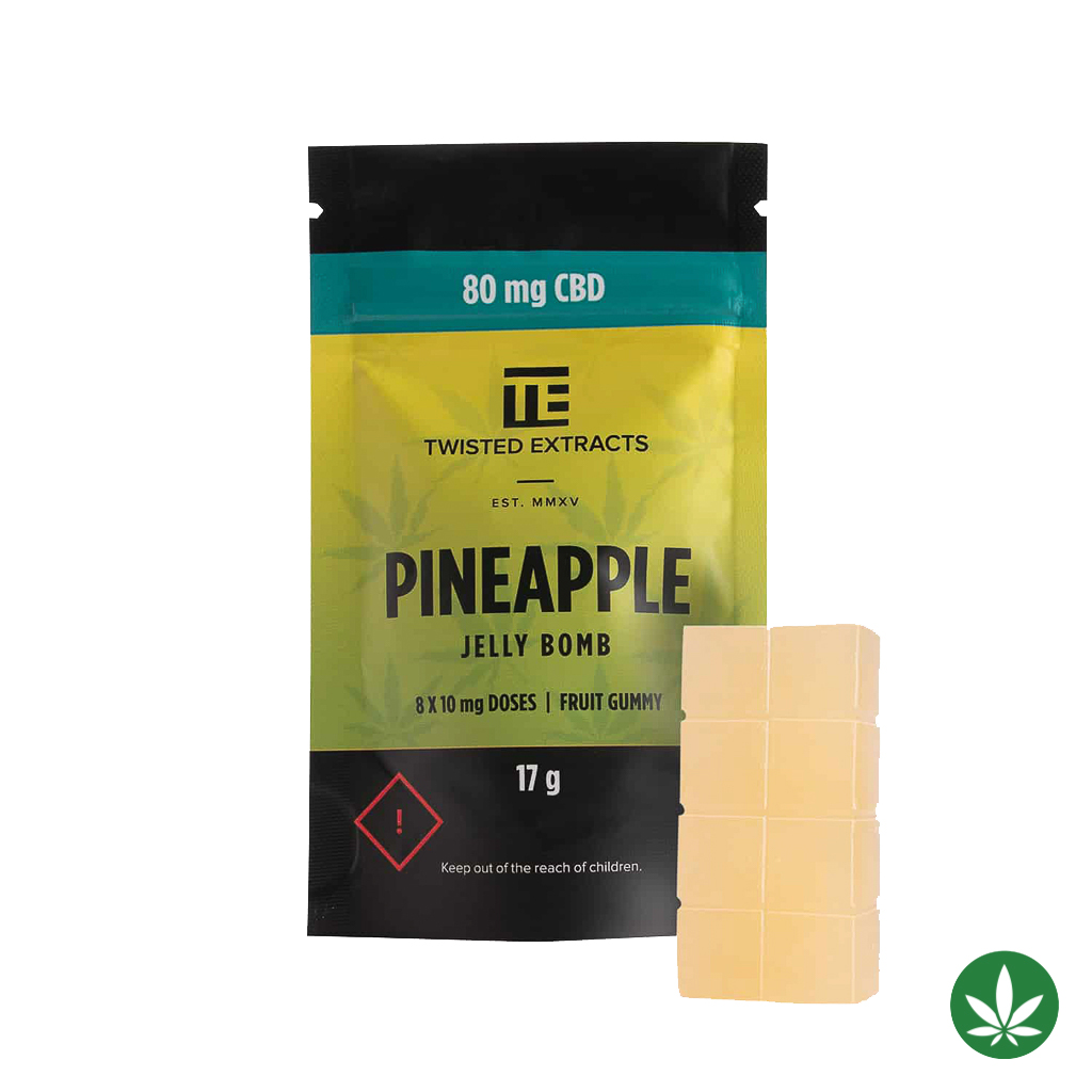 Twisted Extracts CBD Jelly Bomb (80mg CBD)